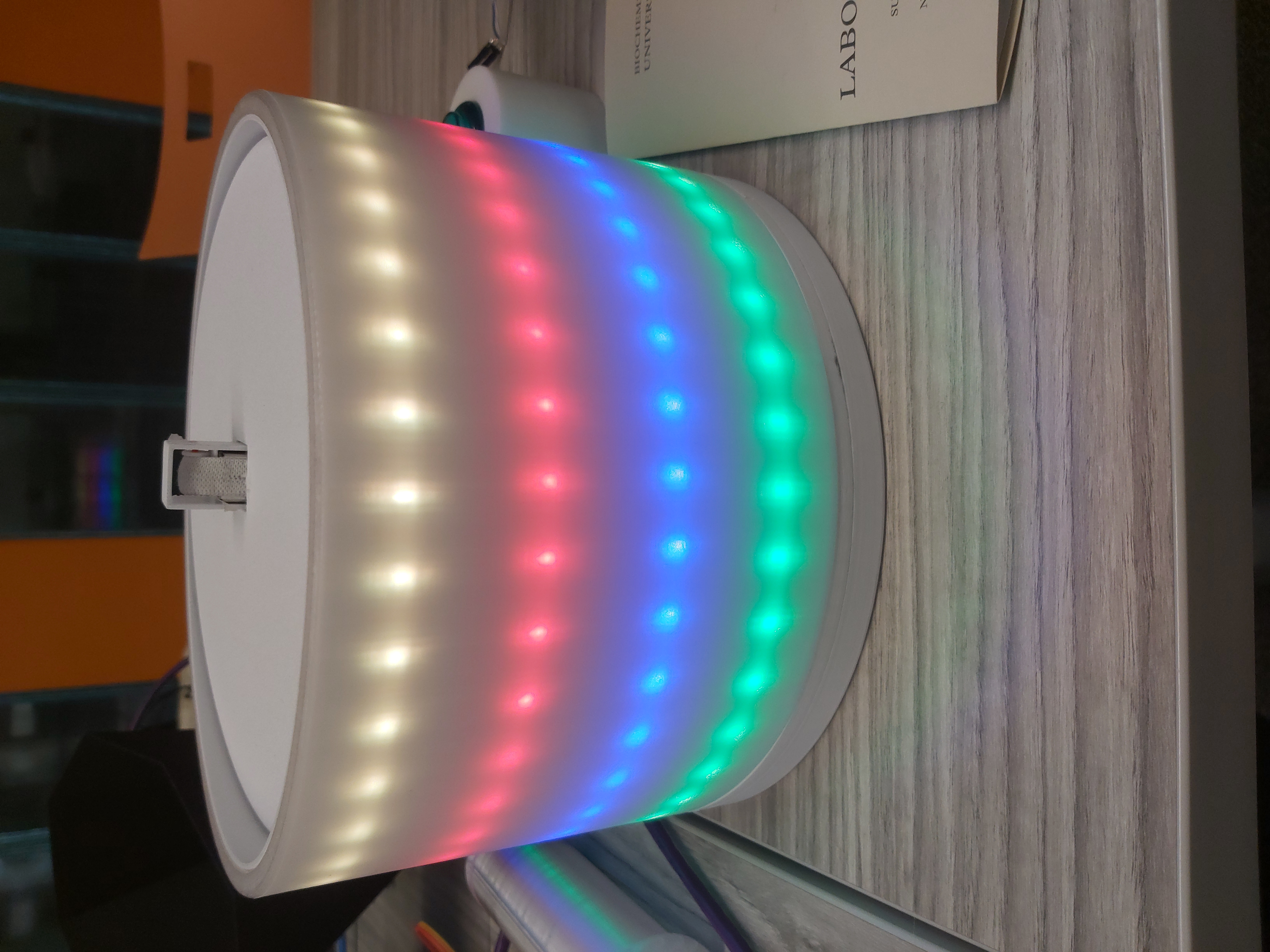 Our layer container, with all 4 rows visible